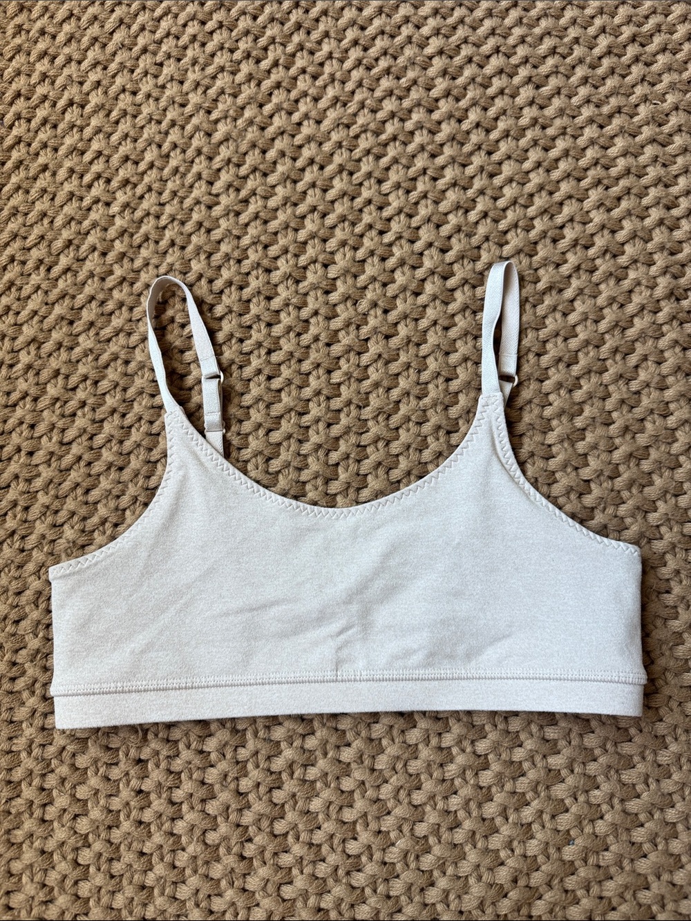 Ivivva Girls Cream Bralette Size 14